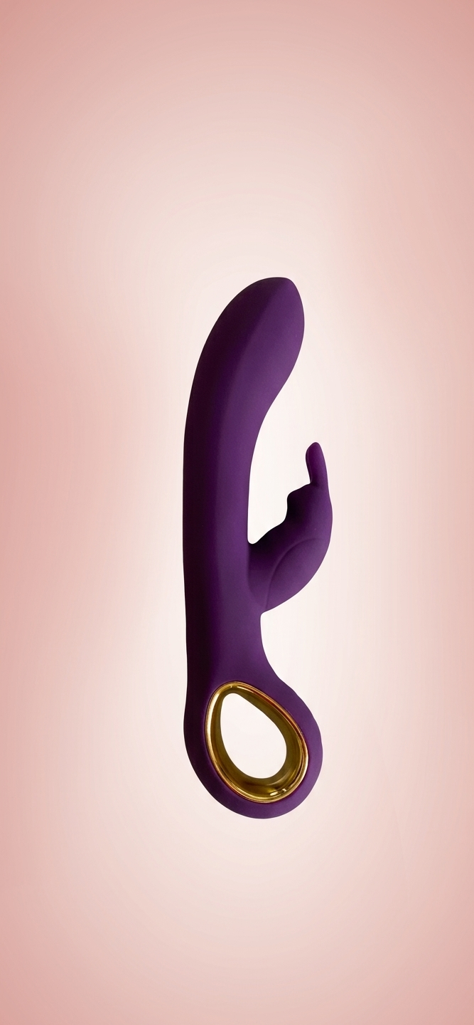 🐰 Vibromasseur Rabbit Rechargeable USB – Double Stimulation 10 Modes Silencieux Étanche