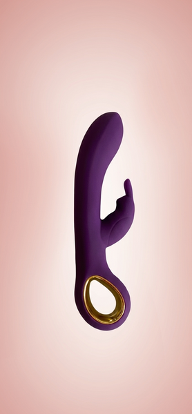 🐰 Vibromasseur Rabbit Rechargeable USB – Double Stimulation 10 Modes Silencieux Étanche