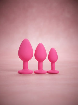 Les Élégants | Lot de 3 plugs en silicone Les Élégants |